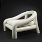 lounge chair by Michael Taylor silla tubo caño organico