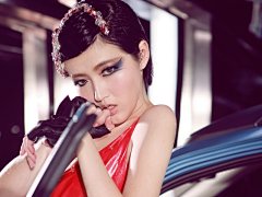 MG3SW高清车模壁纸(摄影师Dicky,模特小P)桌面壁纸2