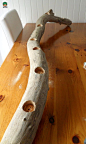 木头的无限创意的手工制作欣赏  老树枝烛台的手工DIY创意制作图片教程╭★肉丁网