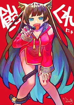 potgぴおてぐ-插画师：“当我开始明白画画的意义，我成为了自己。”整体上是水彩+二分法，略微粗糙的笔刷和画面质感恰好给人一种岁月静好的感觉，用大量噪点运用像胶片一样有一种朦胧地故事感，而二分法强烈地光影和动态设计（特别是头发）以及自然景象又使得画面有一种生命的活力。 (32)