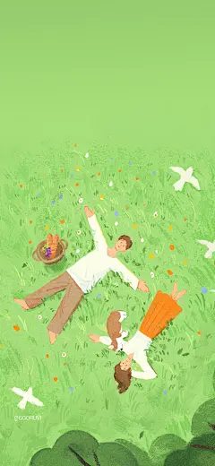 插画 手机壁纸