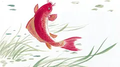 水墨画鱼儿桌面壁纸
