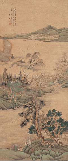xiarilinfen采集到古画山水2