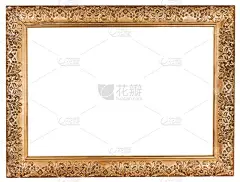 古代巴洛克式广金色相框