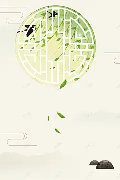 绿色圆圈里的柳条背景 高清背景设计图 背景 设计图片 免费下载 页面网页 平面电商 创意素材