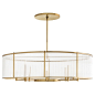 Hera Oval Chandelier By Windsor Smith  Contemporary, Glass, Ceiling by Arteriors