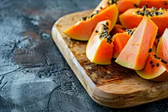 当季新鲜水果红心牛奶木瓜水果图片