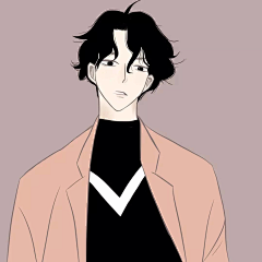 一只梨绘采集到动漫男生