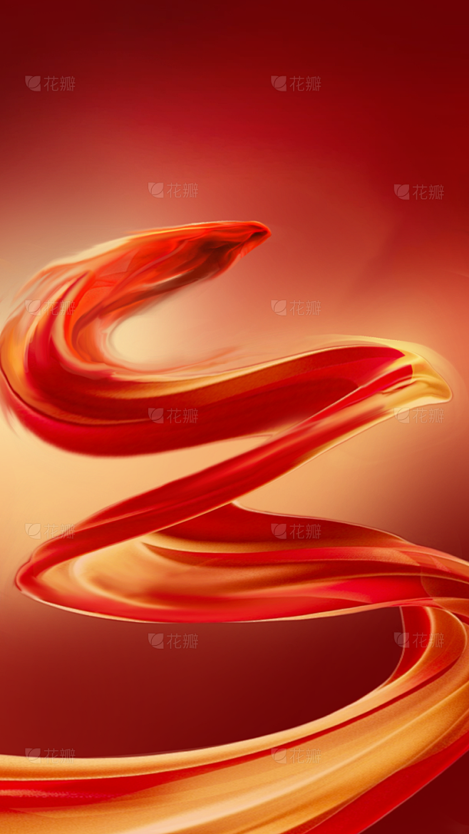 蛇年春节丝绸肌理蛇纹局部背景图片