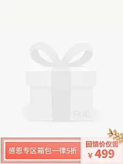 感恩节温馨简约主图图标