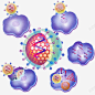 细胞分子生物示意图高清素材 分子细胞 平面 生物科学 生物细胞 科学示意图 自然科学 元素 免抠png 设计图片 免费下载
