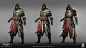 Assassin's Creed: Valhalla -Assassin outfit-, Pierre Raveneau : Concept done for Ubisoft game Assassin's creed: Valhalla