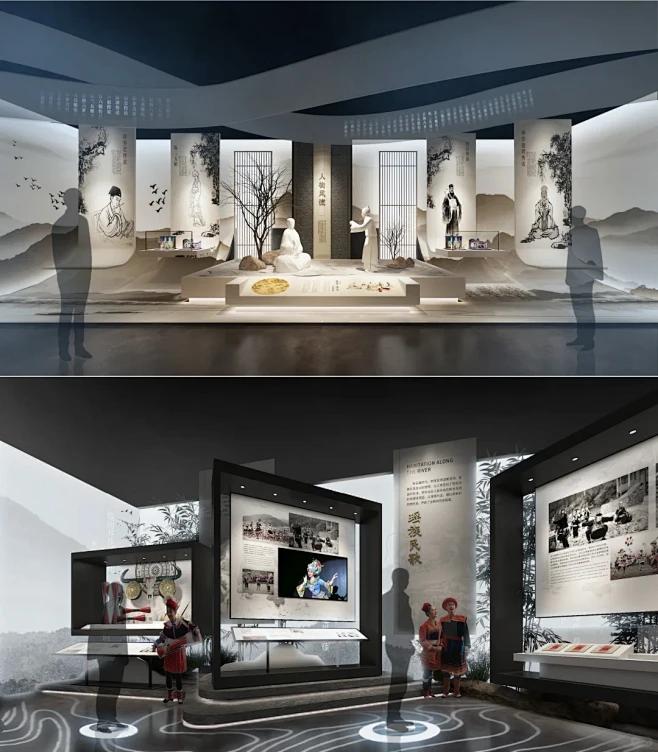 客家地区非遗文化展厅设计｜项目分享 - 小红书
