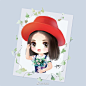 赵丽颖Q版/赵丽颖/橙光立绘/画师/叶紫紫