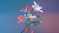 Flowers : A collection of flowers developed with Baillat Studio for Red Bull Music