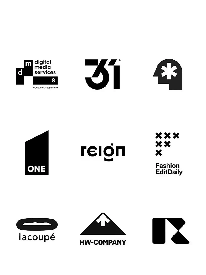 54个创意图形logo设计