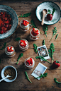 STRAWBERRY CHEESECAKE JARS