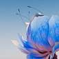【知识星球：地产重案】@上山打草 ⇦点击查看Blooming Flowers Collection : A collection of 3D rendering images of animated flowering plantsSoftware used: Maxon Cinema 4D, Redshift Render, After Effects, Adobe Photoshop, Adobe Lightroom