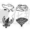传统,分离着色,标志,一个物体,神,轮廓,绿色,自然美,旅行,收集