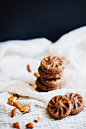 fig cocoa almond cookies! vegan and gluten free recipe via willfrolicforfood.com