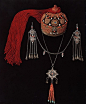 珠宝｜蒙古传统首饰。 ​​​​