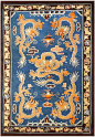 Antique Chinese Dragon Rug 48069 Main Image - By Nazmiyal: 