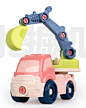 DIY自装工程车玩具儿童智力自装玩具玩具车拼装玩具儿童礼物玩具-淘宝网