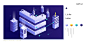 isometric letter illustration : isometric illustrations about letters