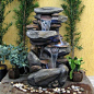 20+ Comfy Outdoor Water Fountains Ideas For Garden Landscaping