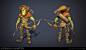 Goblin Hunter, Alex Lusth : Goblin character, he is part of a bigger set of green skins that Im working on.

Available on the Unity asset store: 
https://www.assetstore.unity3d.com/en/#!/content/101325