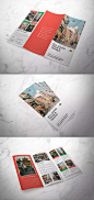 Travel Trifold Brochure Template AI, PSD. Download