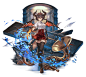 来自Granblue Fantasy的Grea艺术品