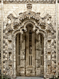 Portal to the unfinished chapels, Batalha, Portugal    By: Daniel Schwabe