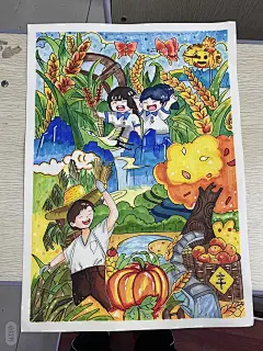 珍惜粮食绘画 - 小红书搜索