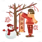 春节背景插画-小女孩.png