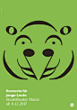 Staatstheater Mainz – Concert for Children (Poster) : Poster campaign for the Staatstheater Mainz offering concerts for children (2017/18)