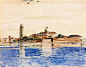 San Pietro, Venice - Childe Hassam