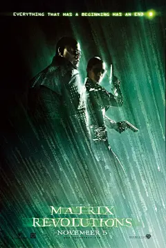 电影海报/黑客帝国3：矩阵革命/角色版@北坤人素材