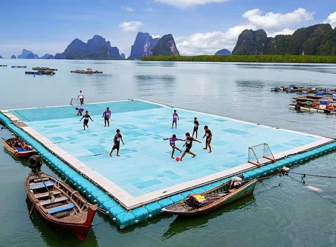 海上足球场
