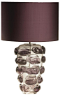 Designer Purple Art Glass Table Lamp, sharing luxury designer home decor inspirations and ideas for beautiful living rooms, dinning rooms,     bedrooms & bathrooms inc furniture, chandeliers, table lamps, mirrors, art, vases, trays, pillows &     