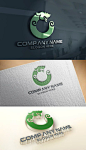 CDR 瑞兽玉器翡翠logo设计