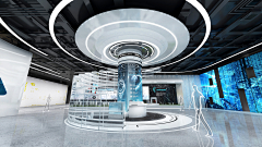 QX81b_Win采集到展馆空间设计