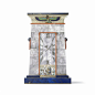 Egyptienne clock Cartier exhibition El Arte de Cartier Madrid