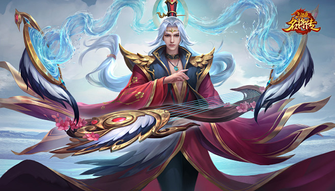 三国杀名将传水镜皮肤壁纸下载-花瓣网