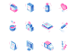 医疗健康等轴等距矢量图标Isometric Vector Icon#ti245a14006-UI素材-美工云(meigongyun.com)