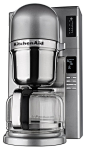 Amazon.com：台KitchenAid RKCM0802MS（认证翻新）倒在咖啡布鲁尔，拼花银：厨房和餐厅