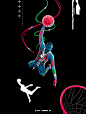 colorful designer feature Illustrator inspiration Leo Natsume Olympics sports tech trend