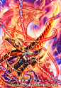 斬鉄剣　ガイアール・ホーン ( 火 )
Cost 2
■装备此卡的生物获得力量攻击手+2000的能力、并追加勇气主宰龙种族。
■龙解－自己回合结束时，如果装备此卡的生物为横置状态的话，就将这张ドラグハート翻到生物那面，并且重置该生物。