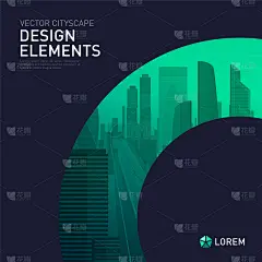 现代投资背景模板设计