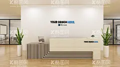 前台LOGO样机  - 源文件下载【酷图网】样机,名片,LOGO,原创,品牌,公司,纸样,3D,效果图,前台,